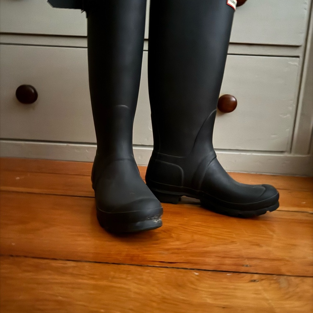 Hunter Classic Black Rain Boots